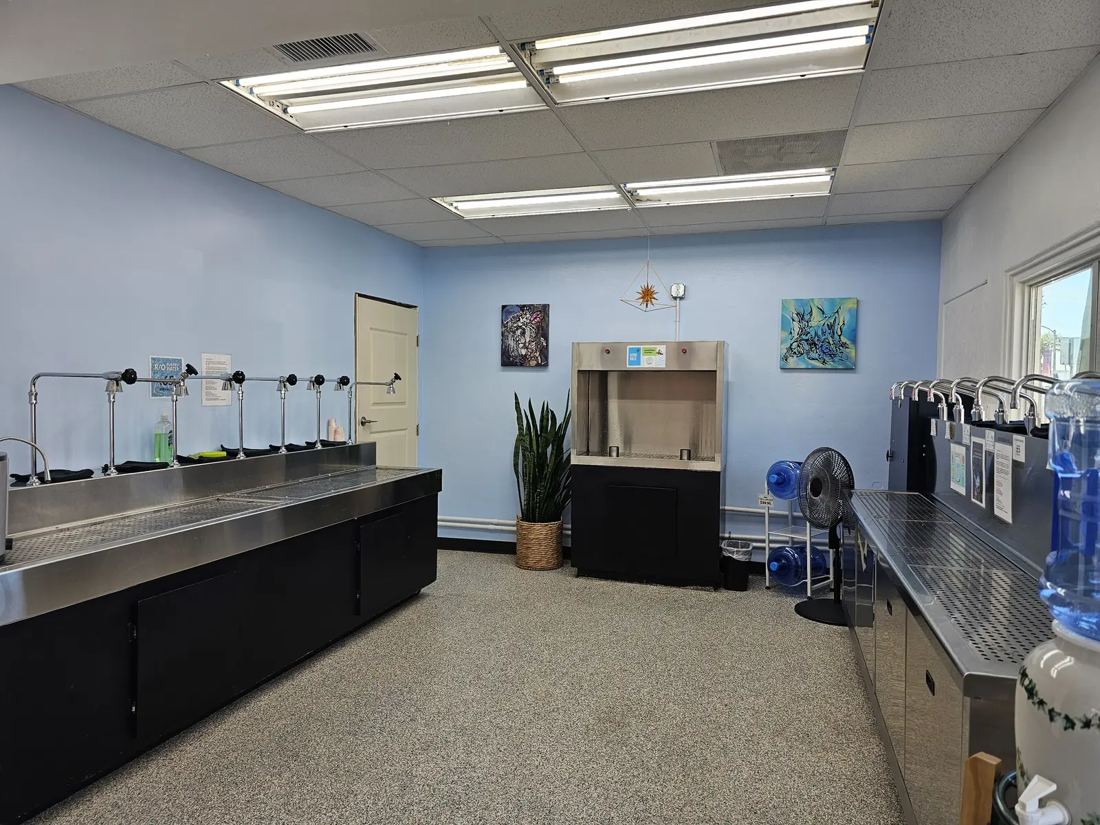 PB Water Store reverse osmosis and alkaline water refill stations